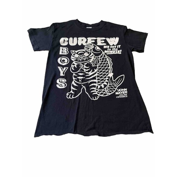 Online Ceramics John Mayer Sob Rock Tour Merch Curfew Boys T-Shirt Sz Small Tee - Picture 7 of 10